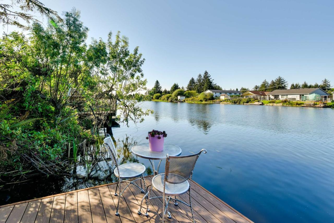 Ocean Shores Retreat With Porch And Canal Views! Eksteriør bilde